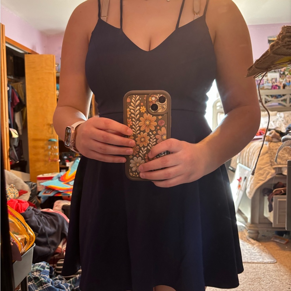 Windsor Midnight Blue Mini Dress